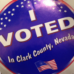 I Voted. See My Sticker