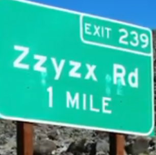 Zzyzx Road
