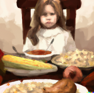 A Kid on Thanksgiving