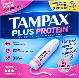 Tampax Plus Protein
